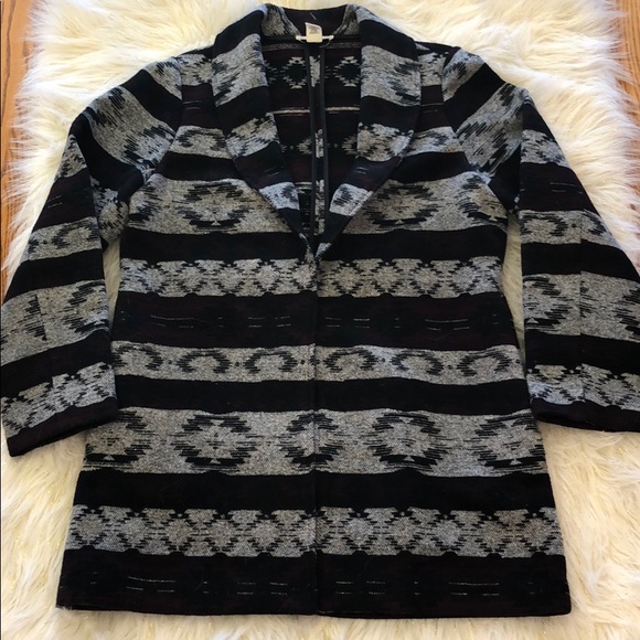 Jackets & Blazers - Structured Aztec Print Jacket